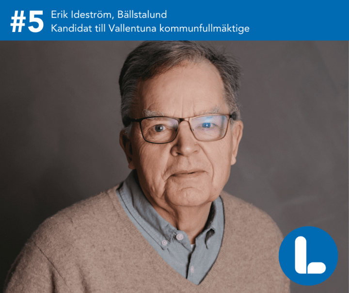 Erik Ideström_kandidat_Liberalerna Vallentuna